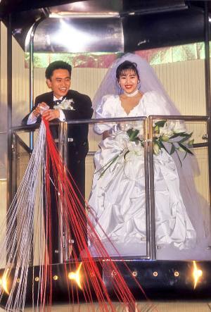 浜田雅功と小川菜摘の結婚式