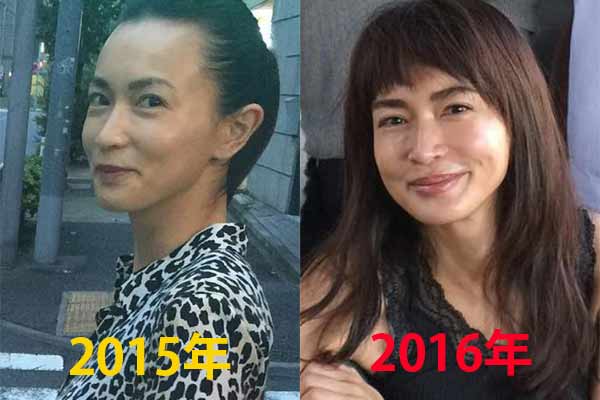 2015～2016で明らかに顔が変わった長谷川京子