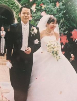 ダイアン津田と嫁・りえの結婚式の写真